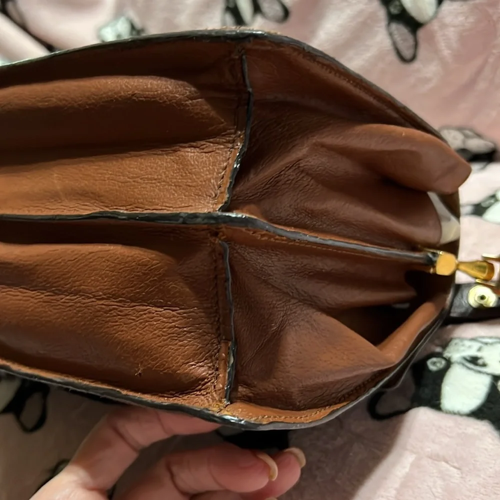 - TRADE Vintage Louis Vuitton Brown Monogram Shoulder Bag Dauphine PM - Picture 9 of 10